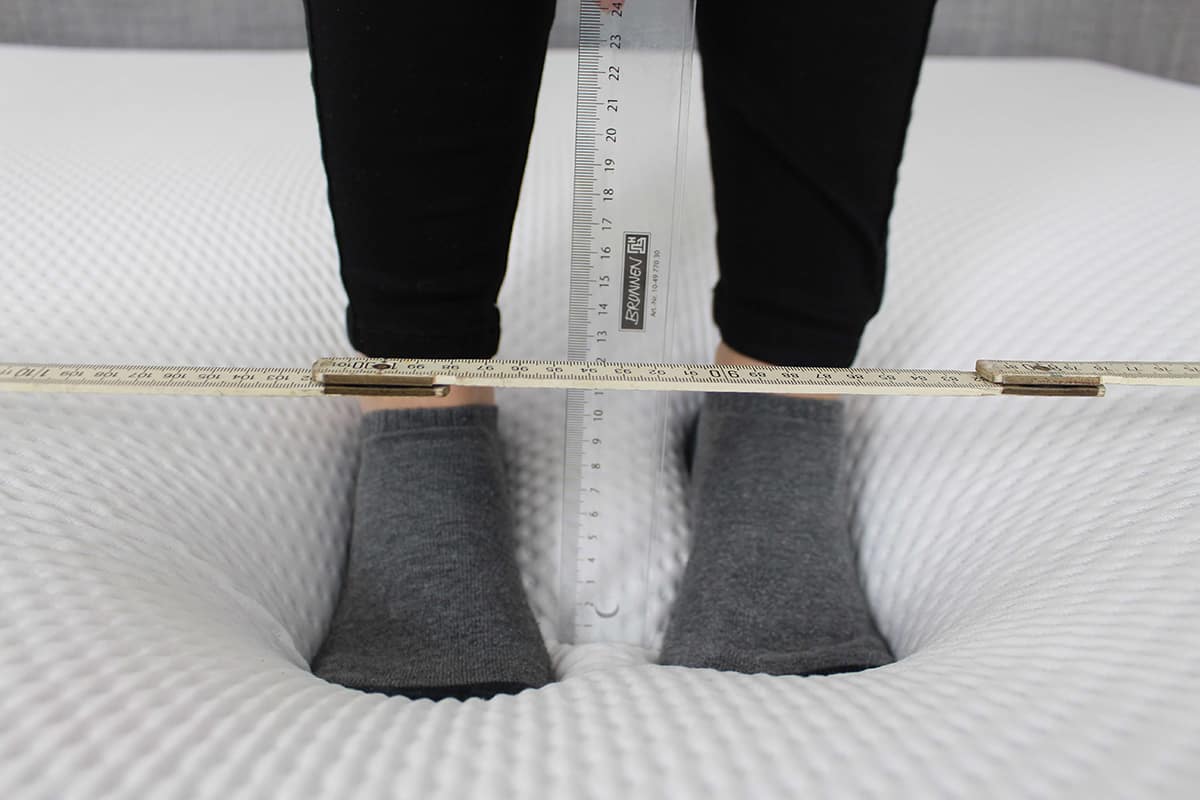 colchon emma one hundimiento